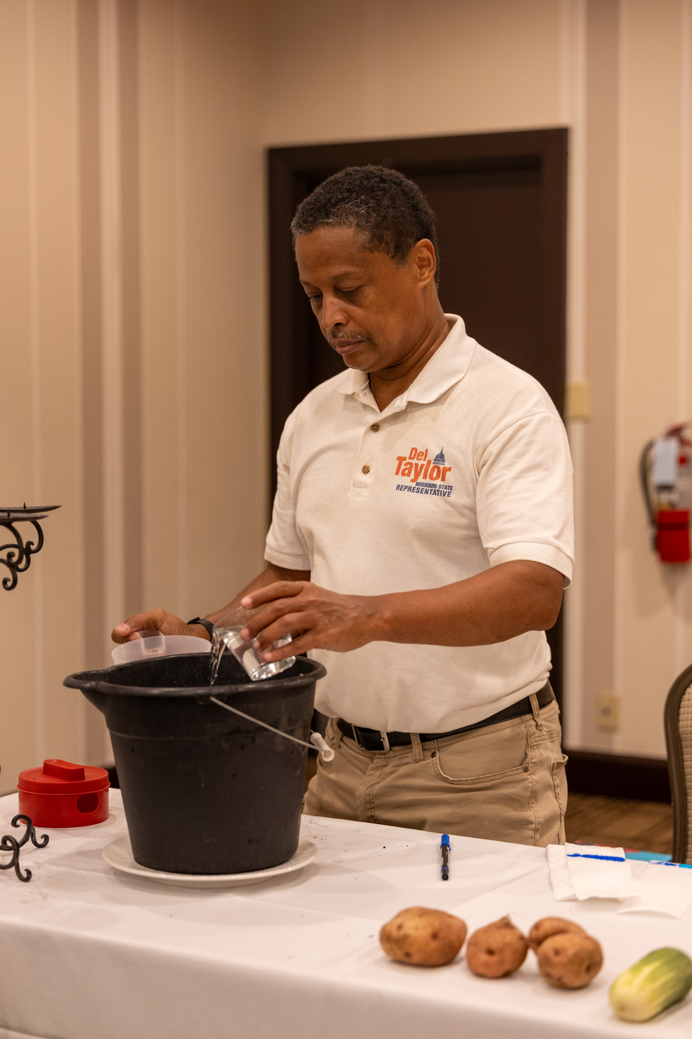 State Representative Delbert Taylor from the 84th District shares basics on bucket gardening.