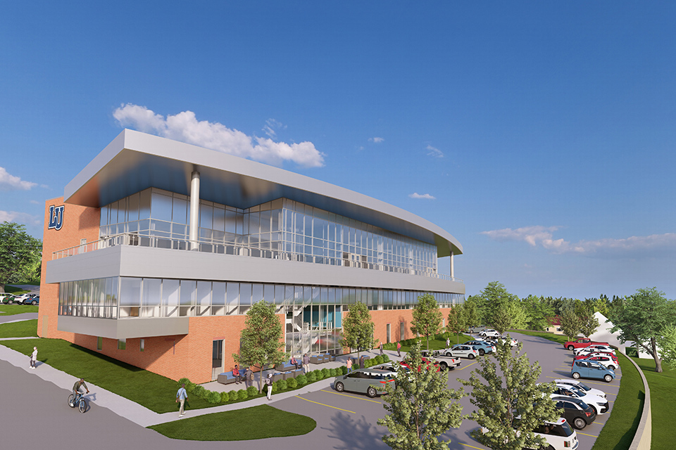 Rendering of Lincoln University Health & Security Sciences Institute