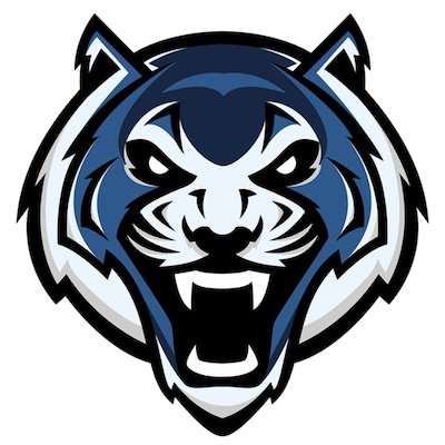 Blue Tiger Head logo Lincoln University of Missouri