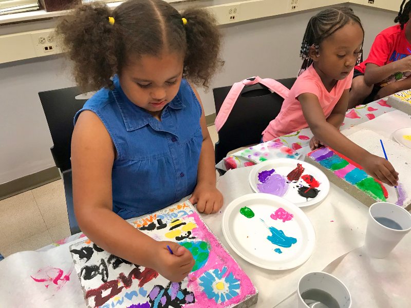 Caruthersville 4-H painting pictures