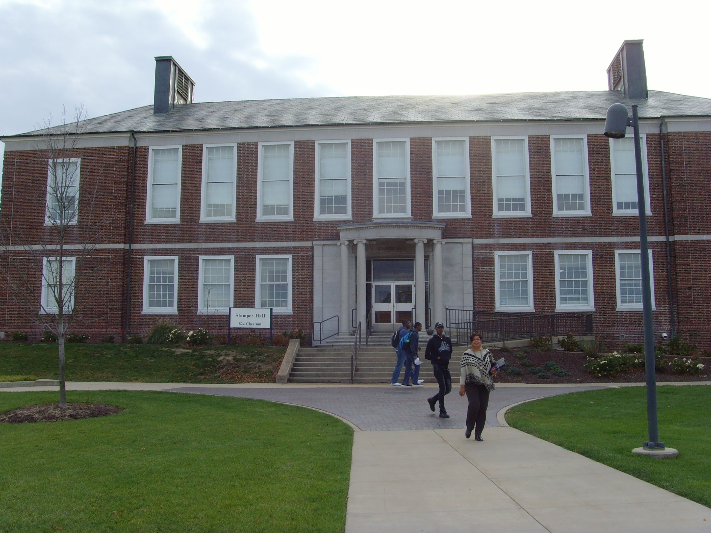 Stamper Hall now holds the School of Business.