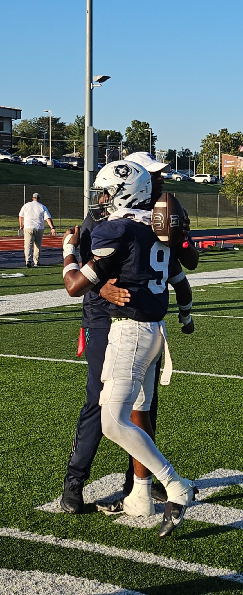 The Blue Tiger football team secured a victory at the Homecoming game.