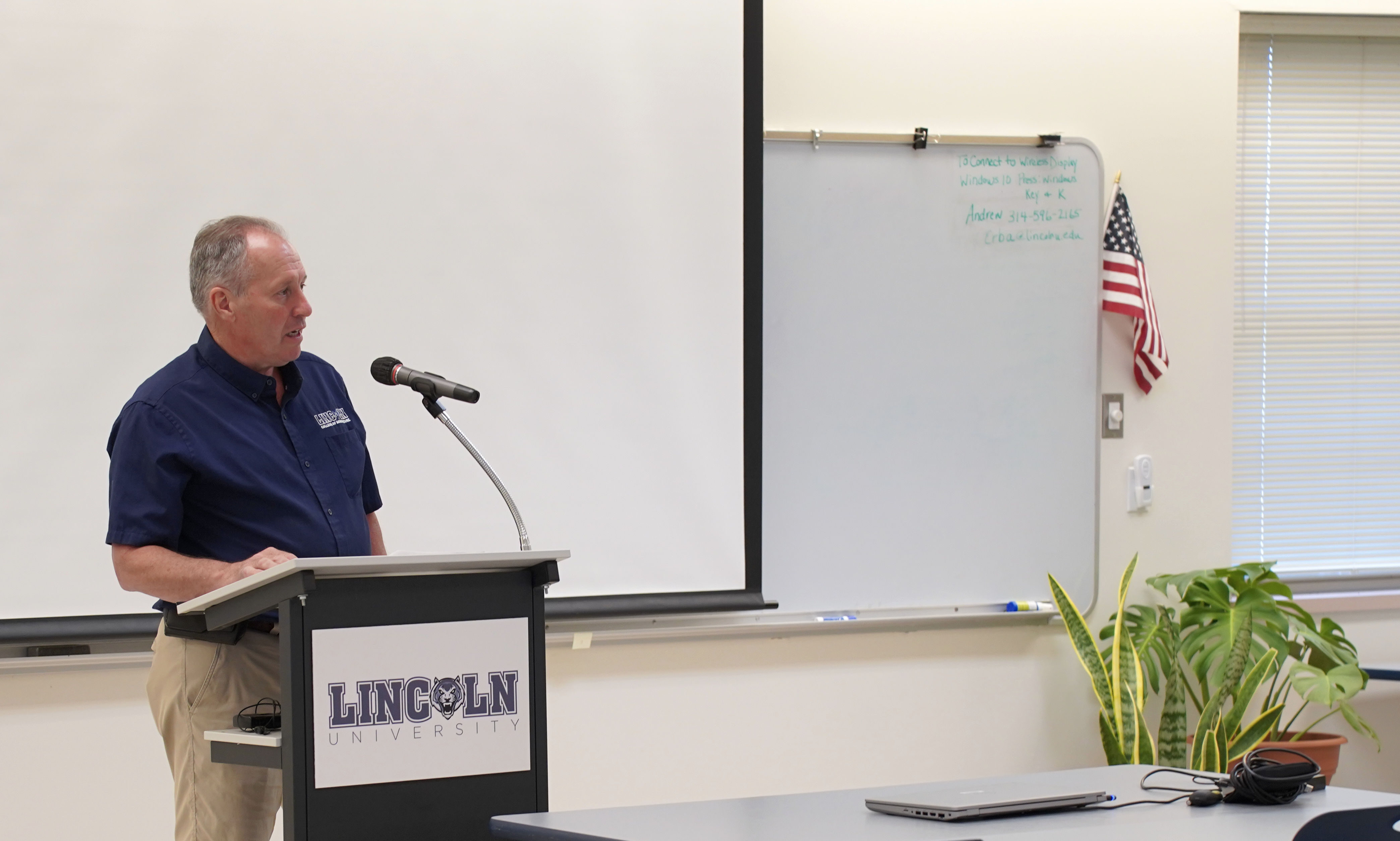 Chris Boeckmann, Lincoln University farm superintendent, speaks on the impactful work of Noble Research Institute and its contributions to advancing regenerative grazing practices.