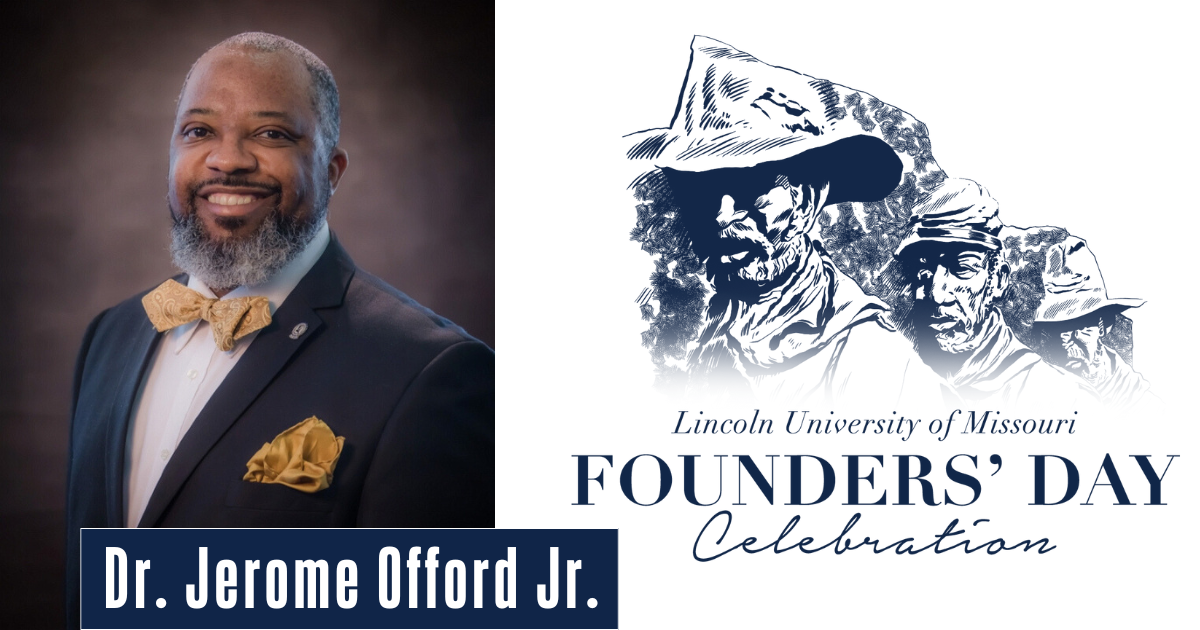  depiction of Dr. Jerome Offord Jr., Lincoln University of Missouri Class of 1993, will deliver the keynote address at Lincoln University of Missouri’s 2025 Founders' Day Convocation on Jan. 16, 2025.