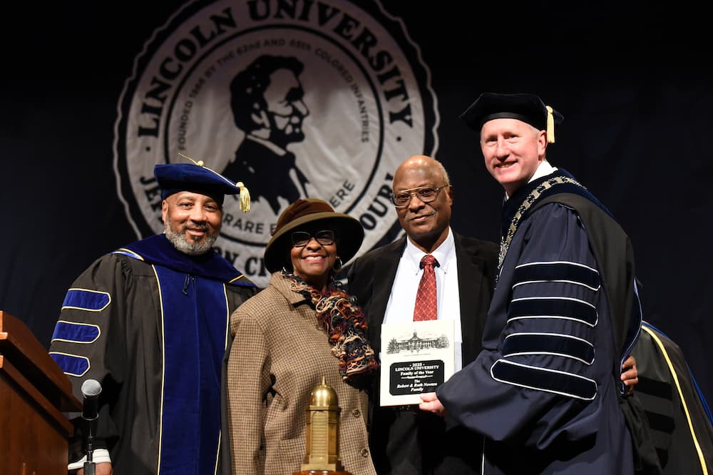 Robert and Ruth Newton are honored as the 2025 Family of the Year. 