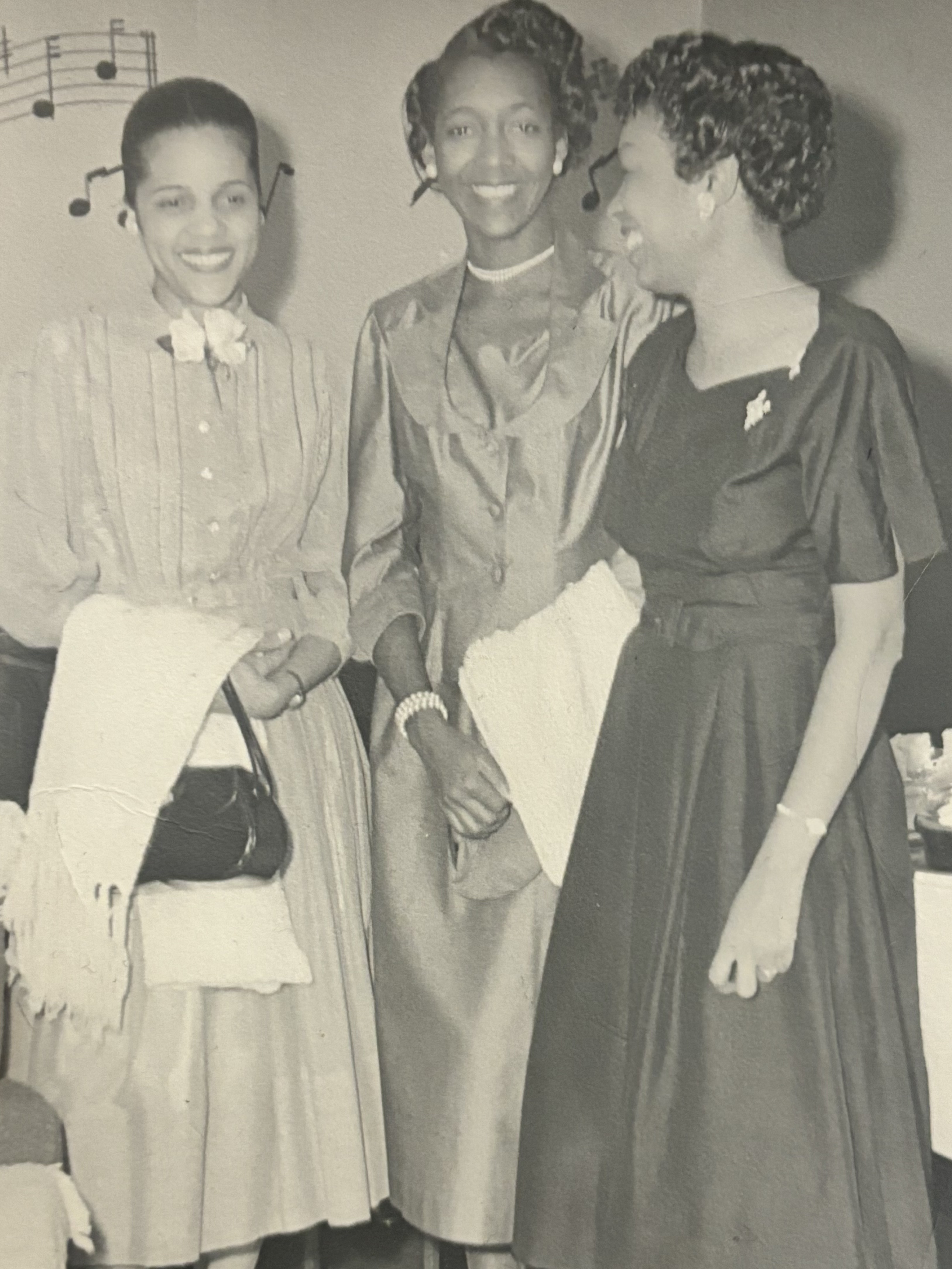 Mrs. Ouida Tolbert and her peers at Lincoln University of Missouri